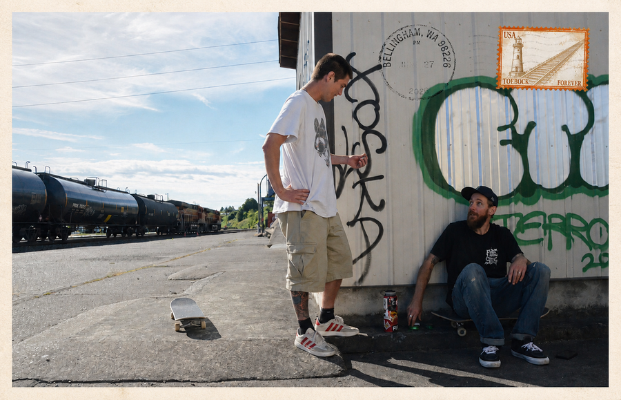 Toebock IN Bellingham with Firexside & Unknown Boardshop