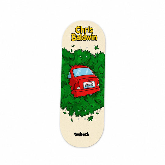 Toebock Fingerboard — Chris Baldwin Focus WINNING graphic