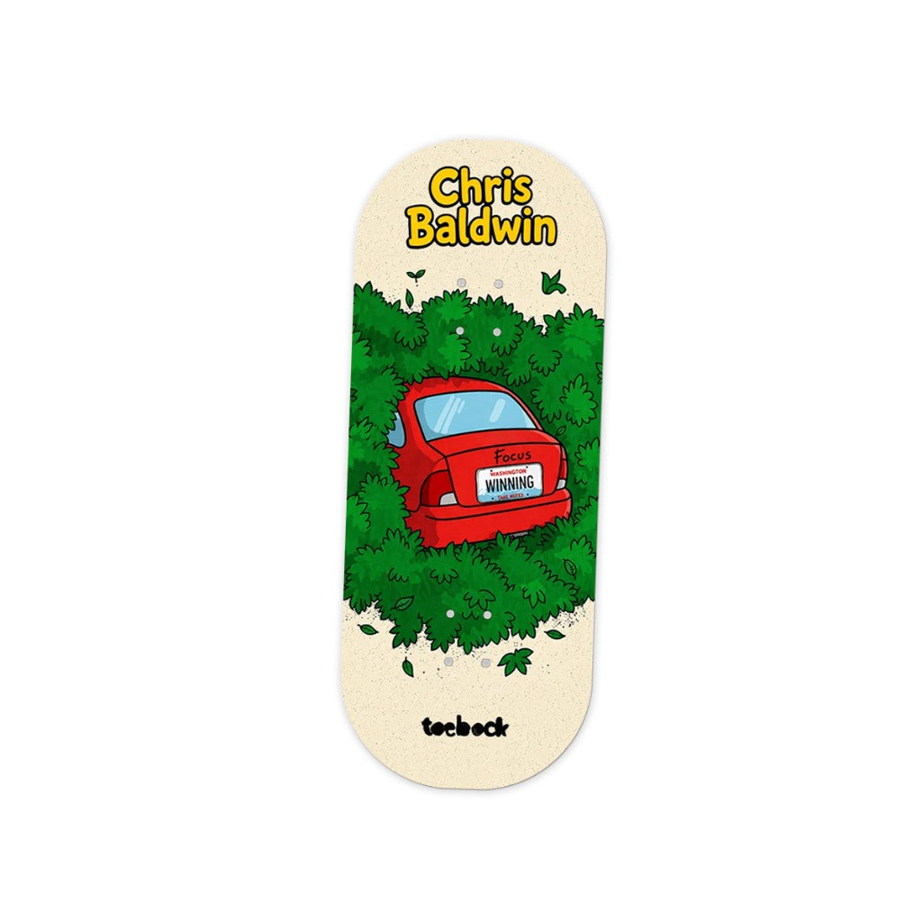 Toebock Fingerboard - Chris Baldwin 'Homer' graphic