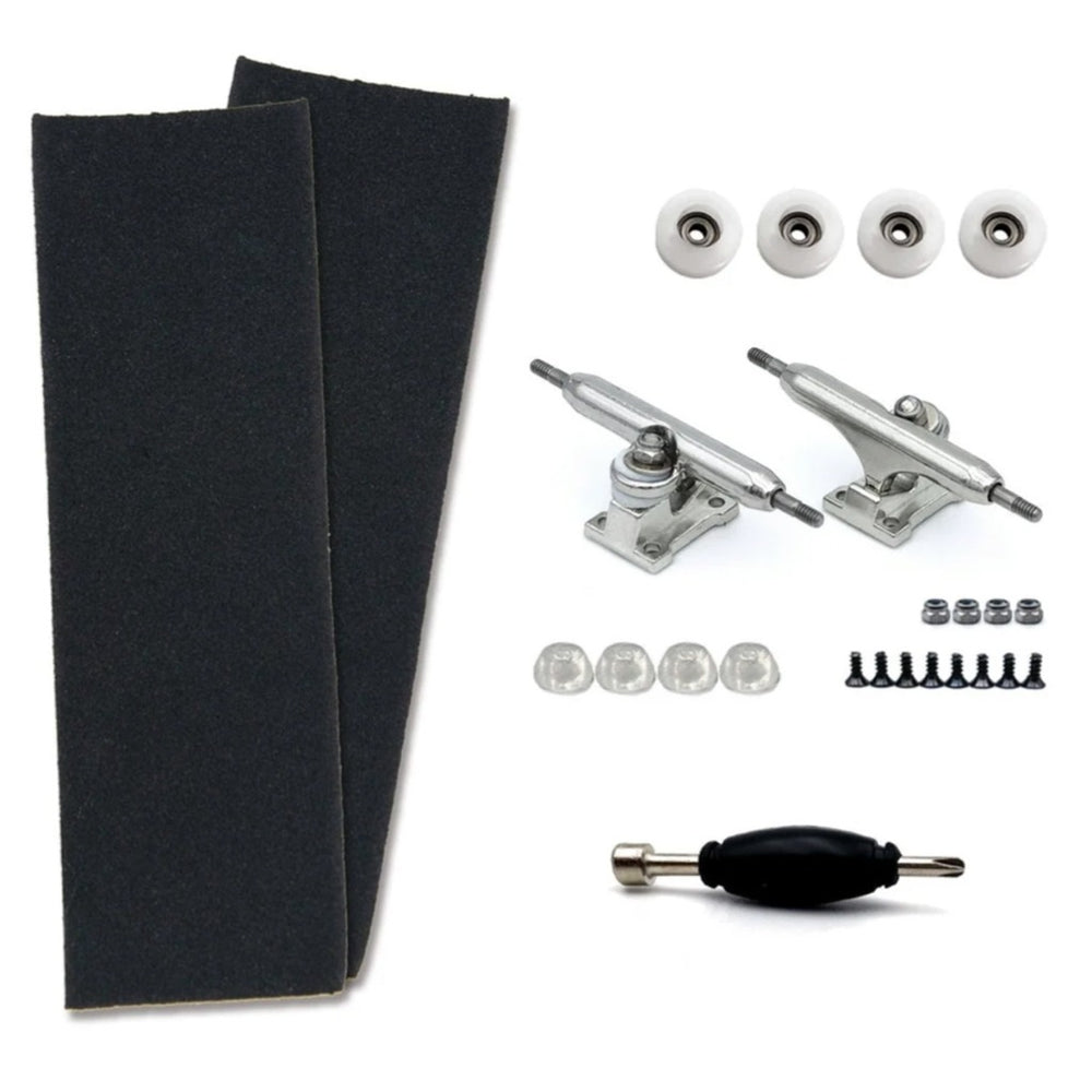 Toebock Fingerboard Complete - trucks, wheels, tape and hardware