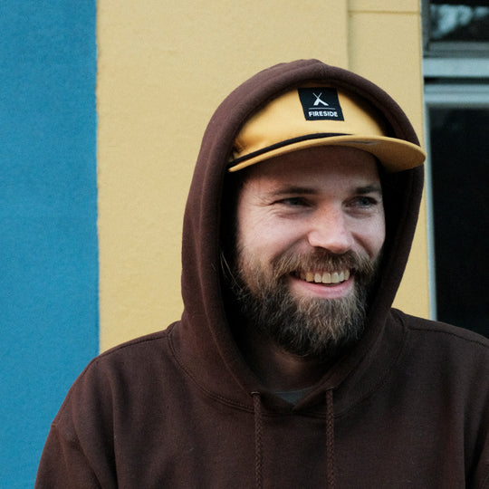 firexside rope hat - yellow