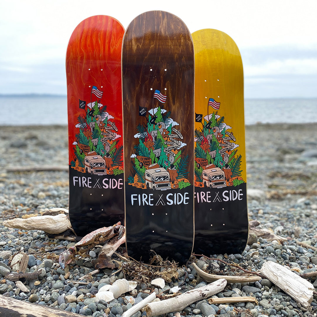 American Folklore x FIREXSIDE Skateboard
